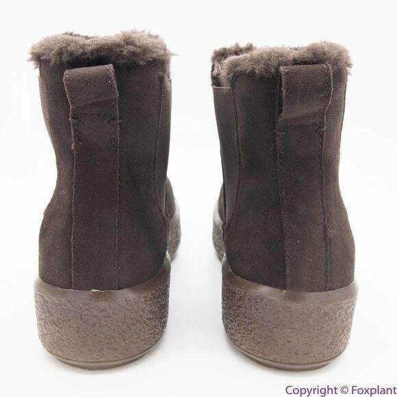 NEW Madewell The Toasty Chelsea Boot,‎ dark coffee, 10 - Picture 4 of 16